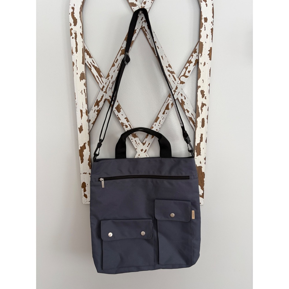 Mochithings Bubilian Tote Bag Gray Crossbody EUC